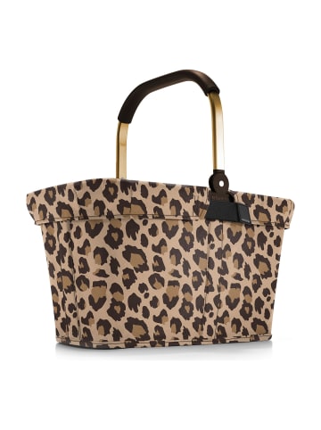 Reisenthel Carrybag Cover Abdeckung für Einkaufskorb 48,5 cm leo macchiato