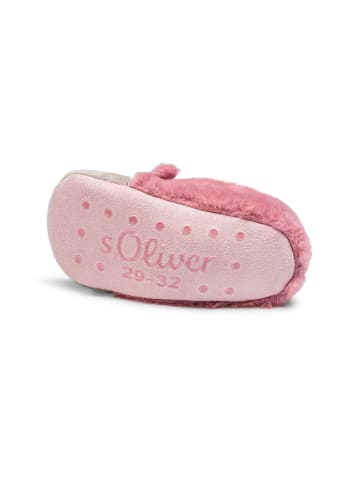 S. Oliver Kinder Hausschuhe warm and cozy 1er Pack warm & cozy in rose wine