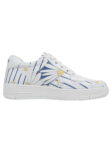 Dogo Dice Sneakers - Daisy Stripes 41 in Weiß