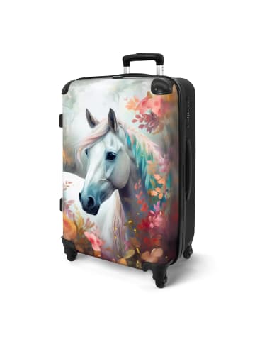 NoBoringSuitCases Suitcase, Koffer, Reisekoffer Weißes Pferd