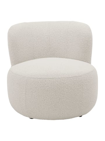 58 aufm Kessel POLSTERSESSEL Katuscha Bouclé-Gewebe creme