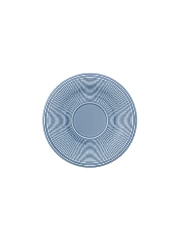 like. by Villeroy & Boch Kaffee-Untertasse Color Loop Horizon in blau