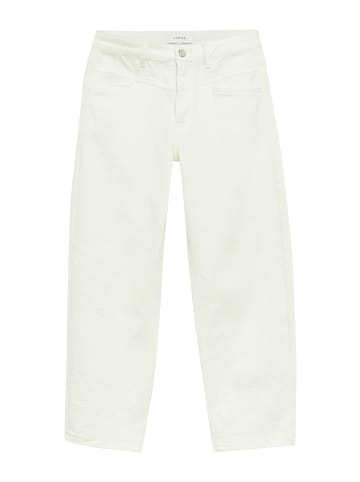 comma Jeans Liv Cropped in weiß
