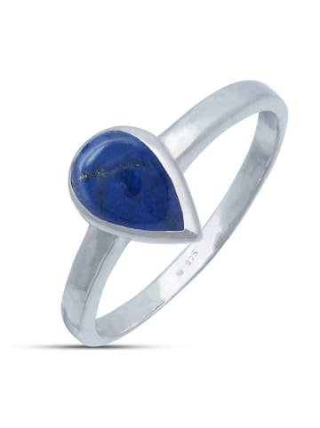 mantraroma 925er Silber - Ringe mit Lapis Lazuli