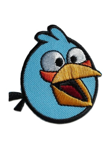 Catch the Patch Angry Birds Comic KinderApplikation Bügelbild inBlau