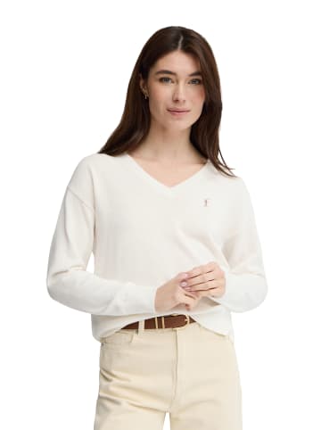 Polo Club Pullover RIGBY GO V COTTON W VO in Ecru