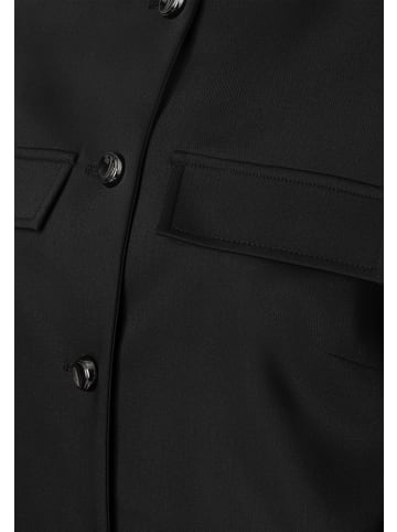 More & More stylishe Kurz-Jacke, Boxy-Shape in black