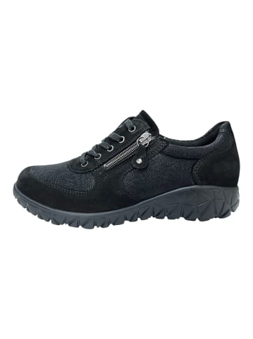 WALDLÄUFER Sneaker Ortho-Tritt in schwarz