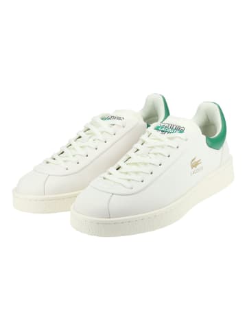 Lacoste Sneaker in Weiß/Grün