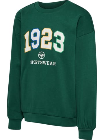 Hummel Hoodie "Hmlkason Sweatshirt" in Grün