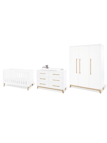 Pinolino Kinderzimmer-Set Riva extrabreit groß, 3-tlg.