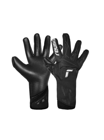 Reusch Torwarthandschuhe Attrakt Duo Strapless in 7080 black/silver/black