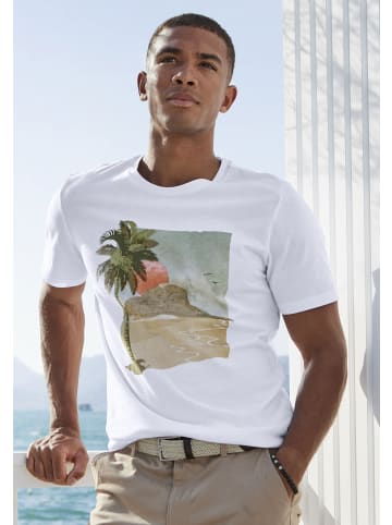 Beach Time T-Shirt in mint / bedruckt
