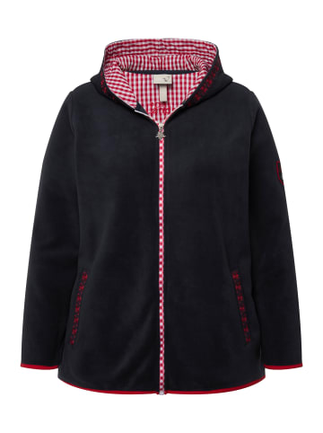 Ulla Popken Sweatjacke in marine