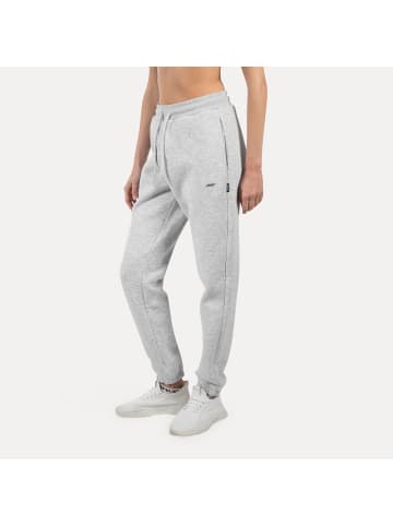 SMILODOX Jogginghose Laurena in Grau Melange