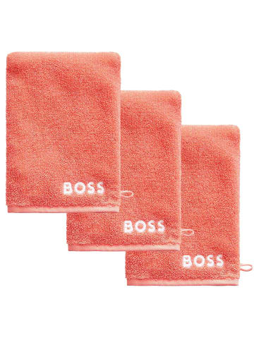 BOSS Waschlappen 3er Pack in Sorbet