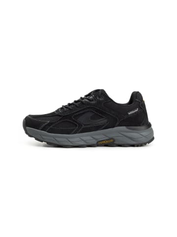 Camel Active Sneaker aus Nubukleder in Schwarz