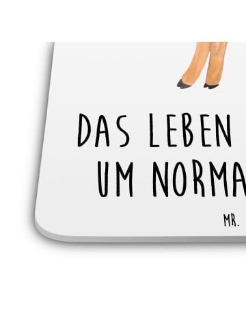 Mr. & Mrs. Panda Bierdeckel Lama Stolz mit Spruch in Weiß