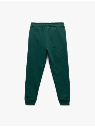 KOTON SWEAT BOTTOMS in Grün