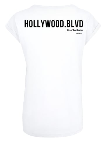 F4NT4STIC T-Shirt PLUS SIZE  Hollywood boulevard in weiß