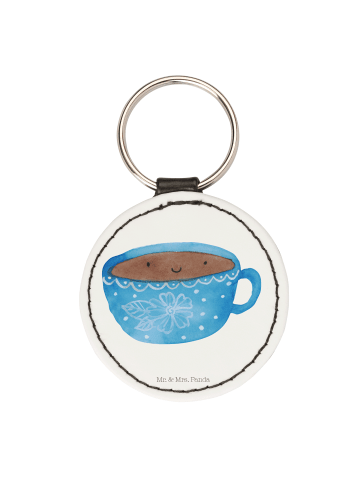 Mr. & Mrs. Panda Schlüsselanhänger Kaffee Tasse ohne Spruch in Weiß