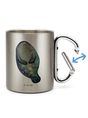 Mr. & Mrs. Panda Teebecher Seekuh Happy ohne Spruch in Silber