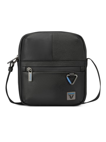 Roncato Trial Umhängetasche Leder 24 cm in black