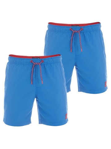 riverso  Short RIVDavid 2er Pack comfort/relaxed in Blau