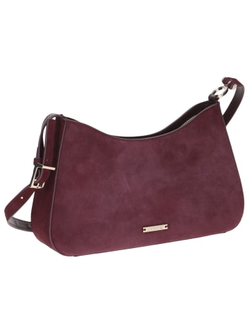 Caprice Handtasche in BORDEAUX SUEDE