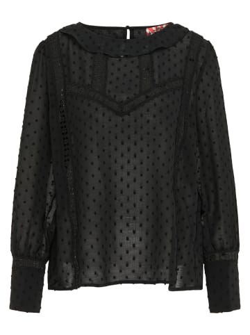 myMo ROCKS Damen Bluse in Schwarz