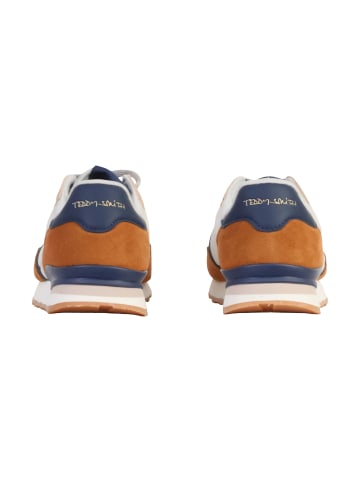 Teddy Smith Leder-Sneaker Beige