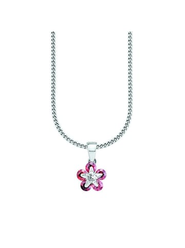 s.Oliver Halskette mit Anhänger in Silber – (L)40cm