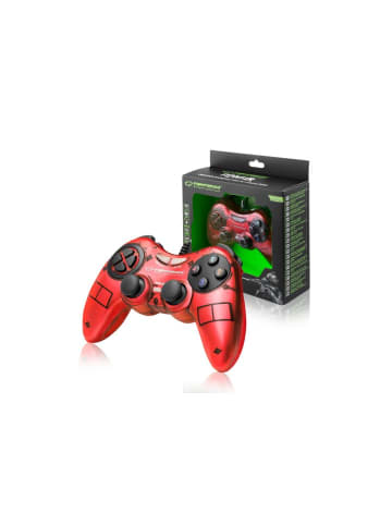 Esperanza Fighter USB Gamepad PC Rot