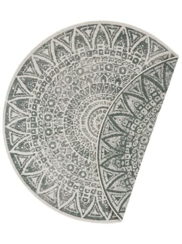 Teppich Boss Indoor Outdoor Wendeteppich Lilja in Grün Creme