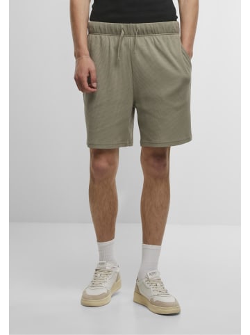 Urban Classics Urban Classics Herren Waffle Sweat Shorts in paleolive