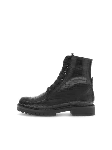 Gabor Comfort Schnürstiefeletten in schwarz