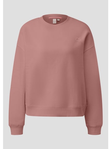 QS Sweatshirt in 44D1_altrosa