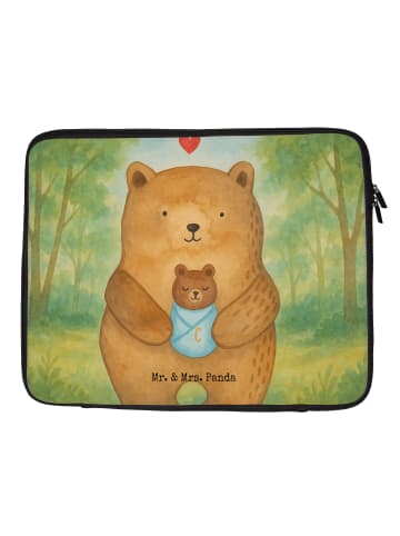 Mr. & Mrs. Panda Hülle Laptop Bär Baby Design ohne Spruch in Weiß