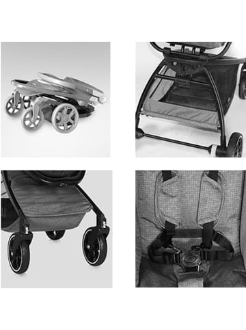 Lorelli Kinderwagen SPORT in rot