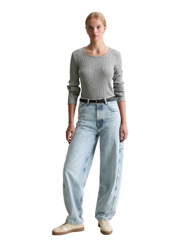 Marc O'Polo DENIM Longsleeve slim in Anthra Melange