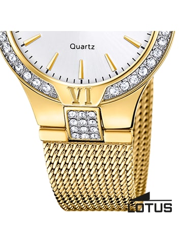 Lotus Chronograph-Armbanduhr Lotus Classic gold mittel (ca. 32,5mm)