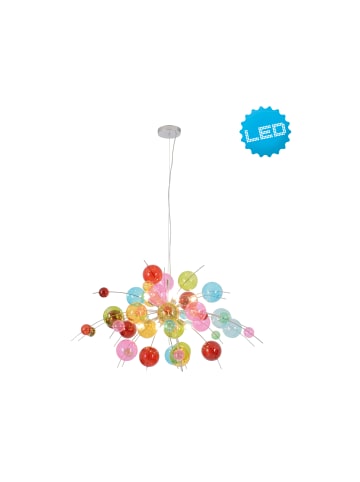 näve Pendelleuchte "EXPLOSION" in bunt - (L)98 cm x (B)98 cm x (H)187 cm