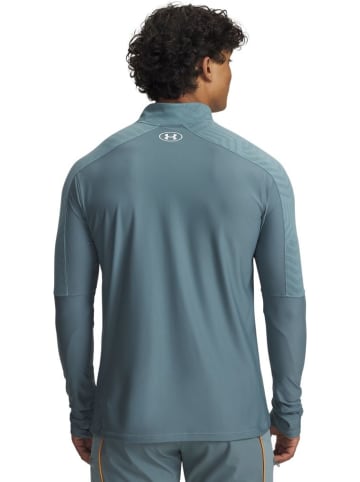 Under Armour Longsleeve "Challenger Pro Midlayer" in Blau