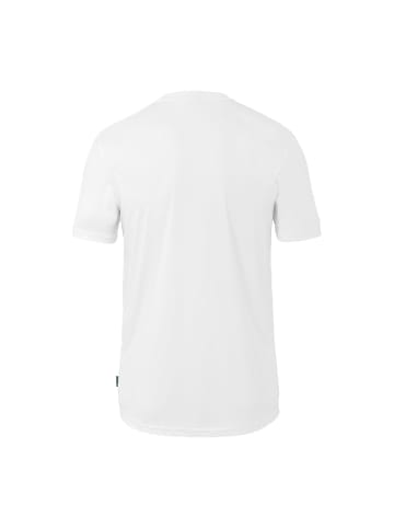 uhlsport  Trainings-T-Shirt Equipe 29 in weiß/steingrau/schwarz