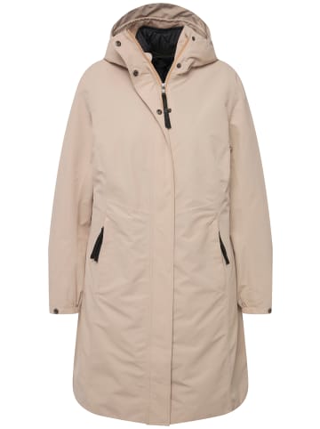 Ulla Popken Funktionsjacke in kiesel