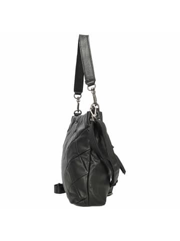 FREDs BRUDER Check My Hobo - Schultertasche 35 cm (black) in schwarz