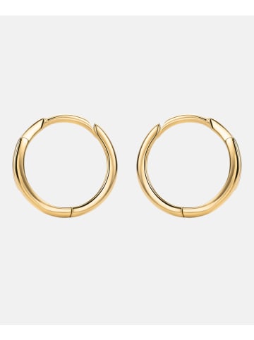 Diamant L'éternel Ohrringe aus 375 Gelbgold mit Zirkonia