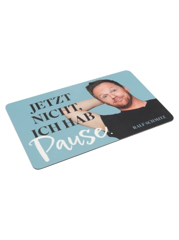 Ralf Schmitz Ralf Schmitz Brettchen Jetzt nicht, ich hab Pause Frühstücksbrettchen in blau