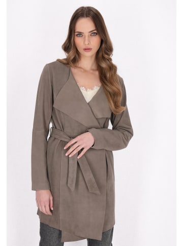 DreiMaster Vintage Women Jacket in taupe grey