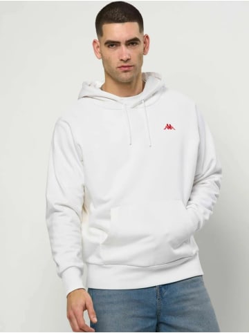 Kappa Sweatshirt KMAuthentic in white-red md coral